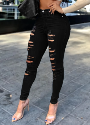 Women Ripped Jeans