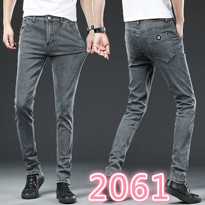 Men Rivet Jeans