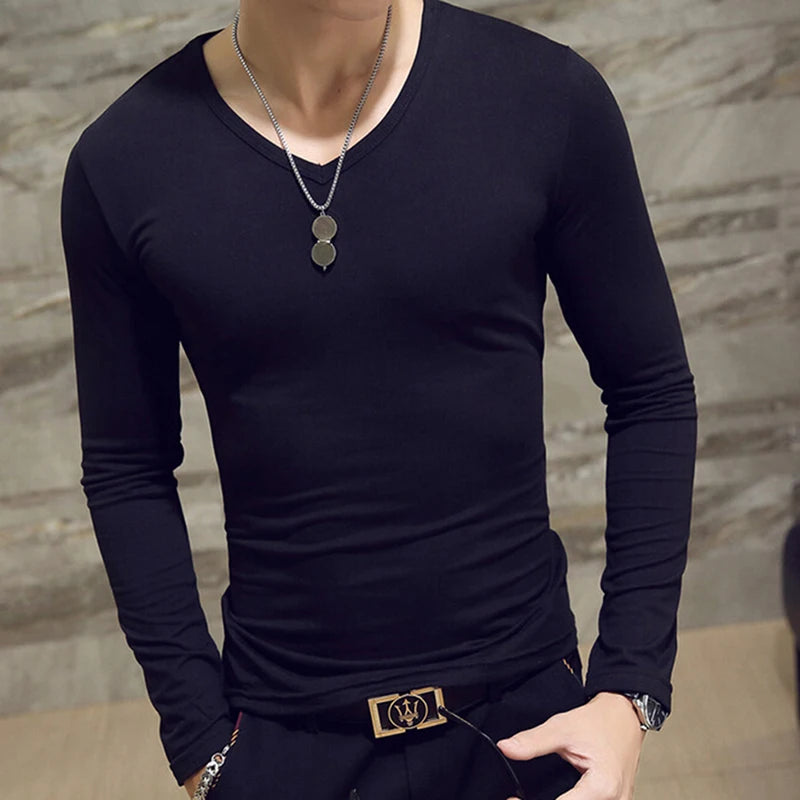 Men V Neck Top