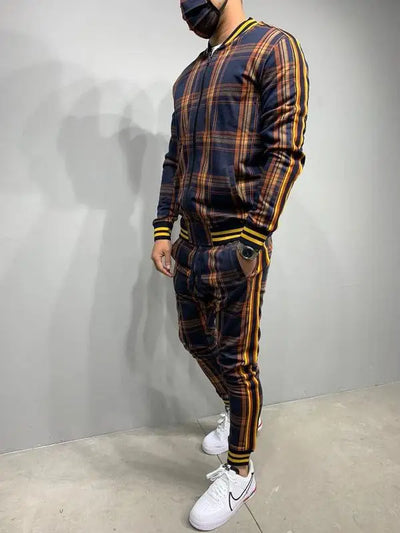 Men Pattern Tracksuit