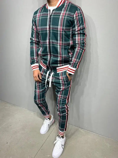 Men Pattern Tracksuit