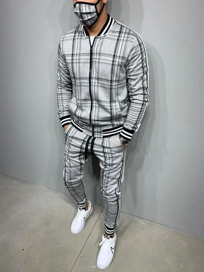 Men Pattern Tracksuit