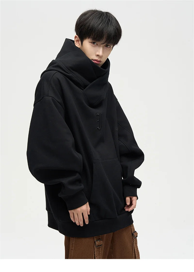 Men Turtleneck Hoodie