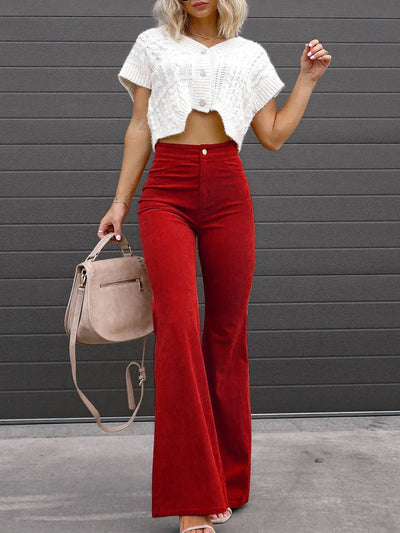 Women Corduroy Trousers