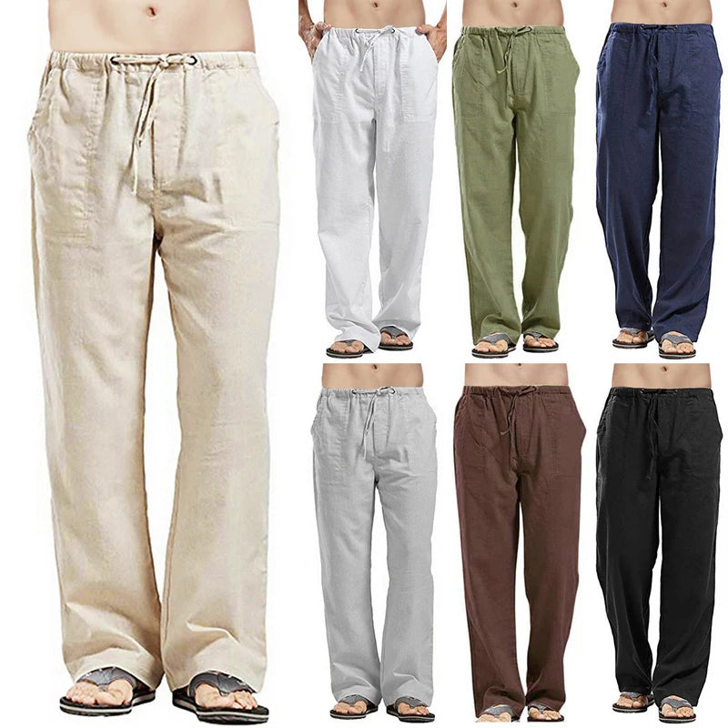 Men Linen Pants