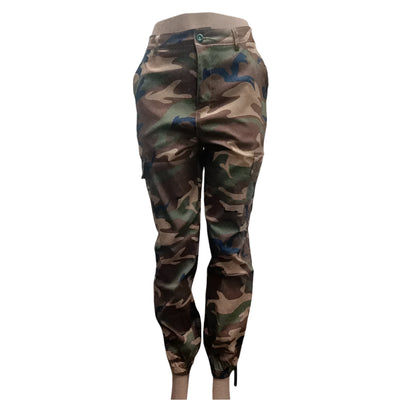 Women Camouflage Cargo