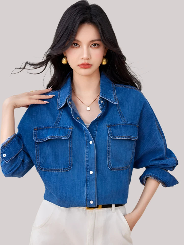 Women Denim Blouse