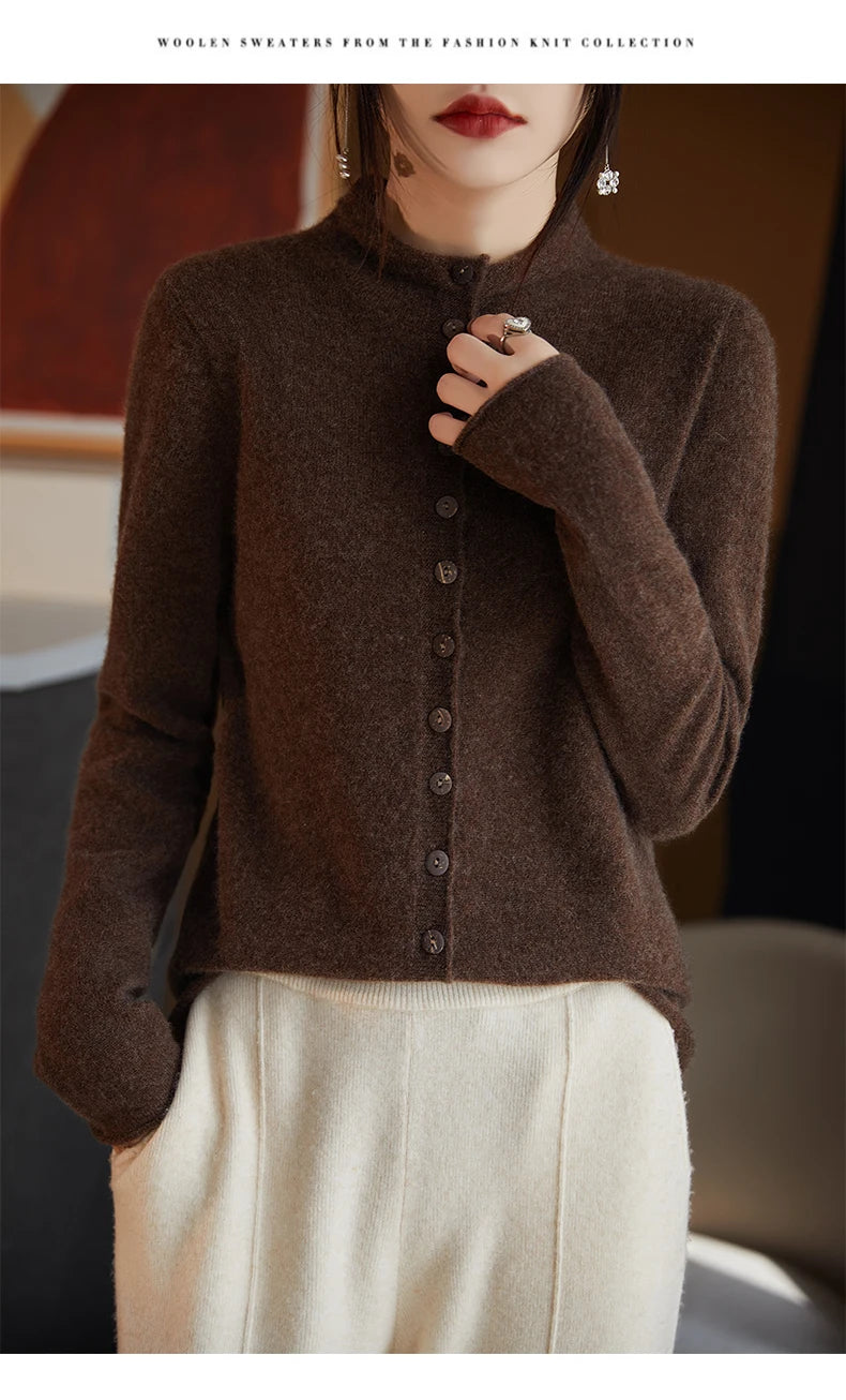 Women Wool Cardigan