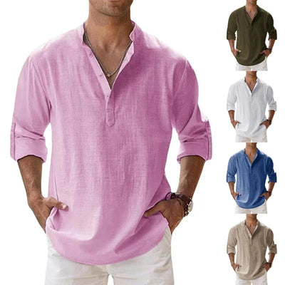 Men Linen Top