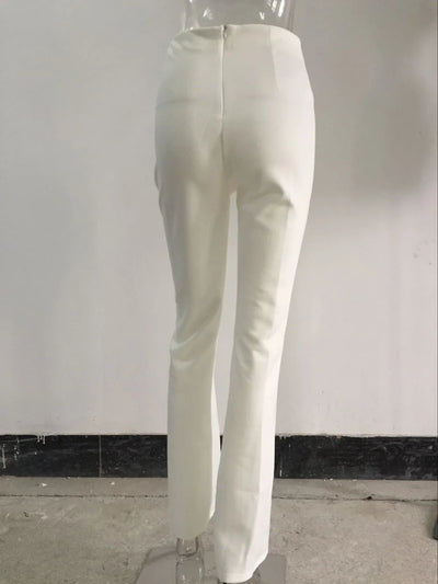 Women Button Trousers