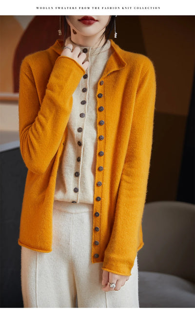 Women Wool Cardigan