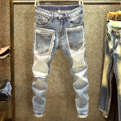 Men Backwards Jeans