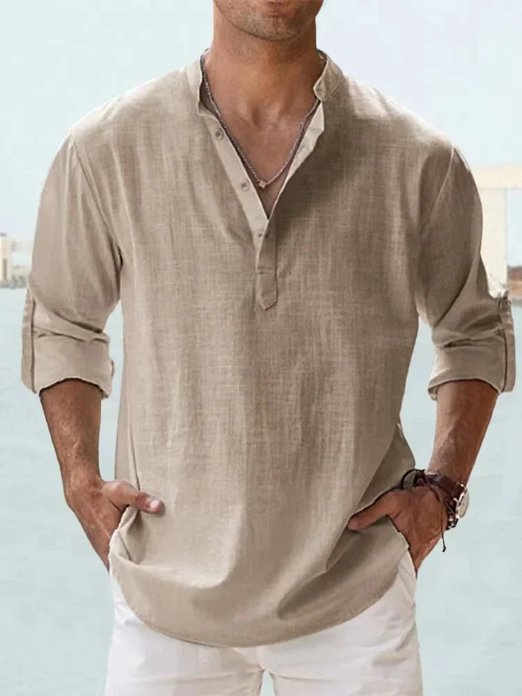 Men Linen Top