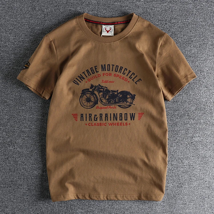 Men Motorcycle T-Shirt