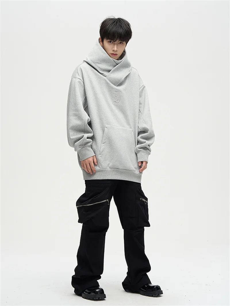 Men Turtleneck Hoodie