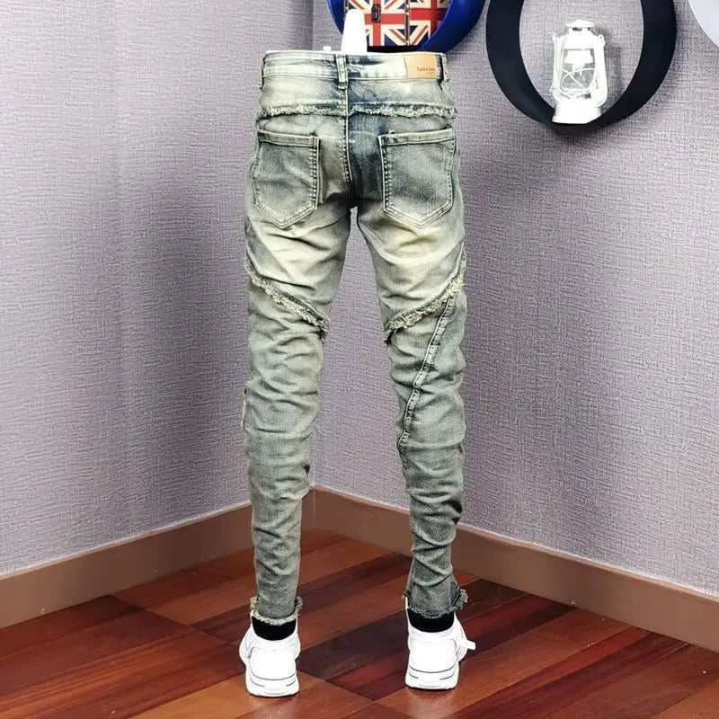 Men Pocket Jeans