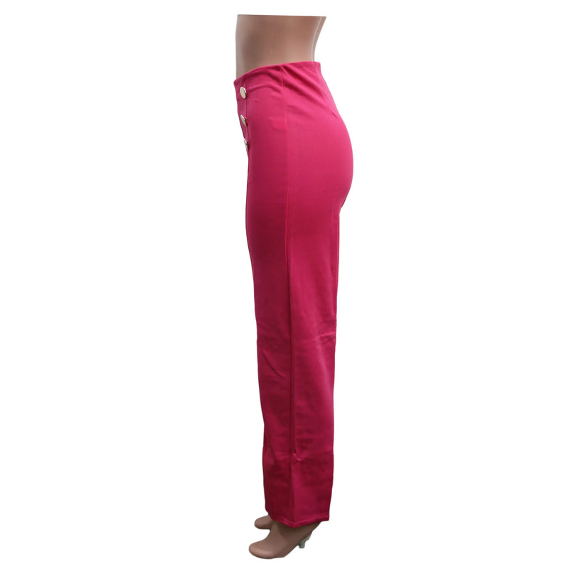 Women Button Trousers