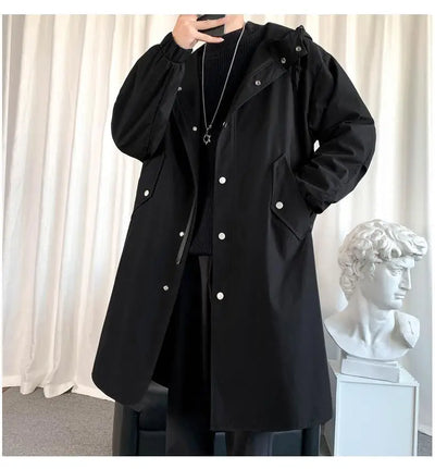 Men Oversized Raincoat