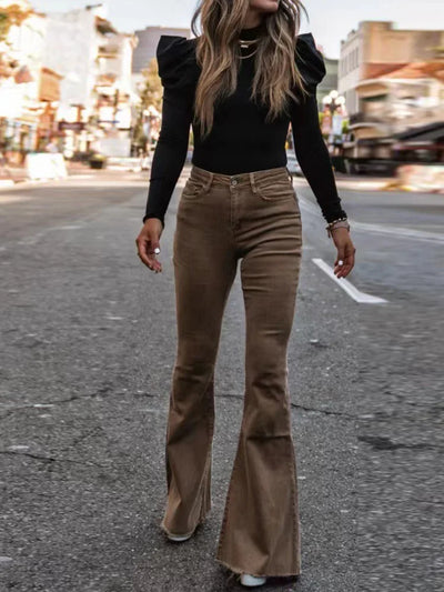 Women Corduroy Trousers