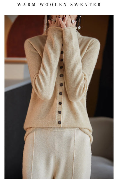 Women Wool Cardigan