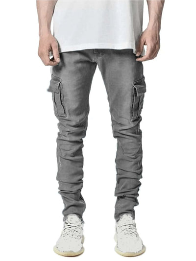 Men Cargo Denim