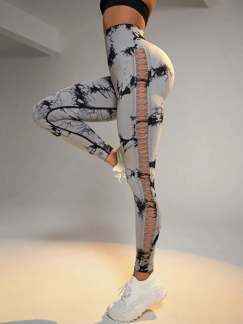 Women Hollow Leggings