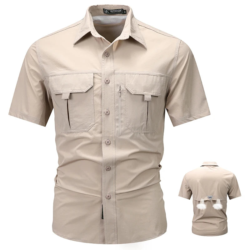 Men Cargo Shirt