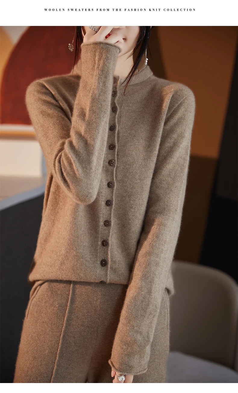 Women Wool Cardigan