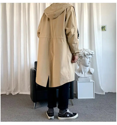 Men Oversized Raincoat