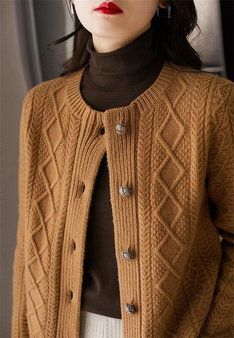 Women Vintage Cardigan