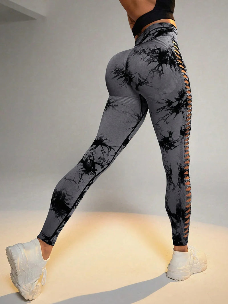 Women Hollow Leggings