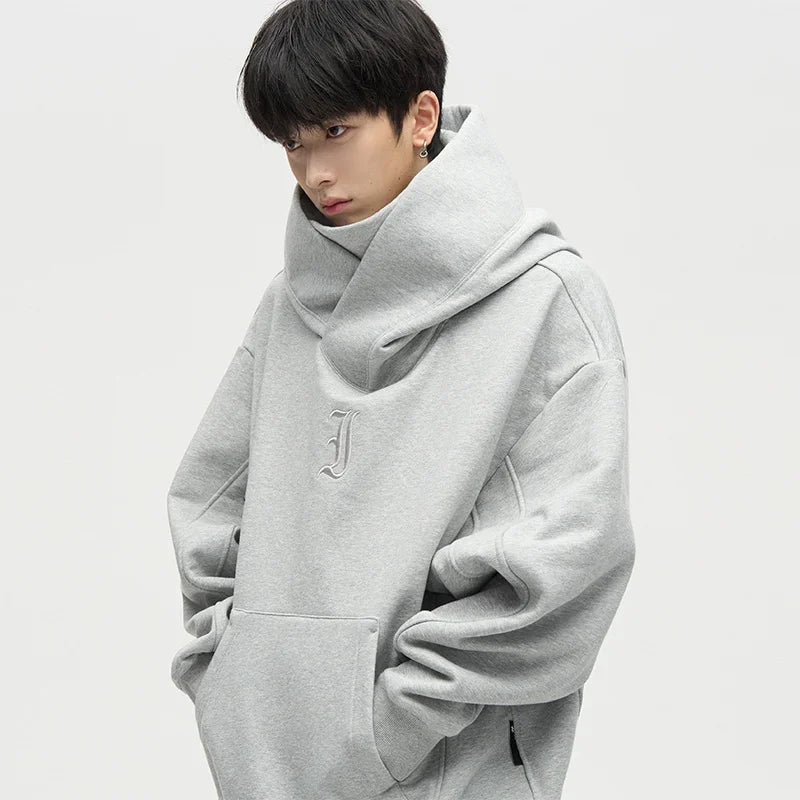 Men Turtleneck Hoodie