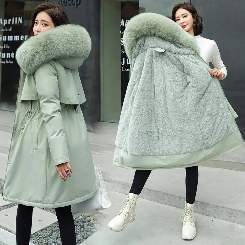 Women Wool-Lined Parka