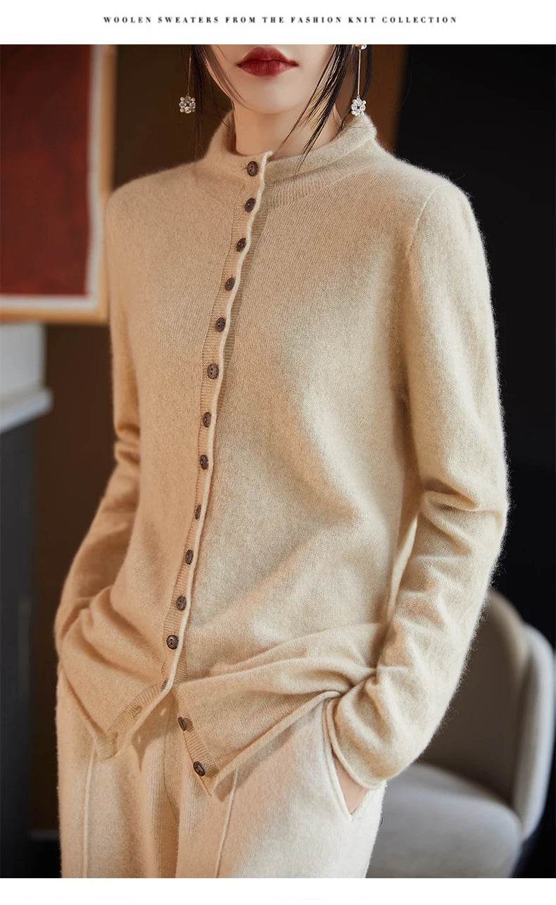 Women Wool Cardigan