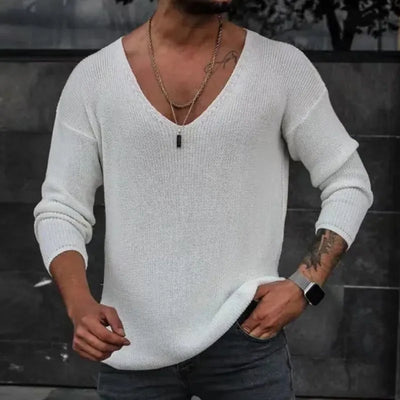 Men Ribbed Sweater