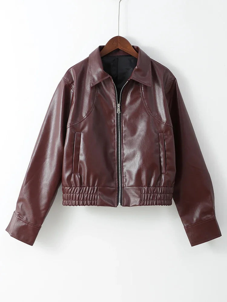 Women Leather Jacket