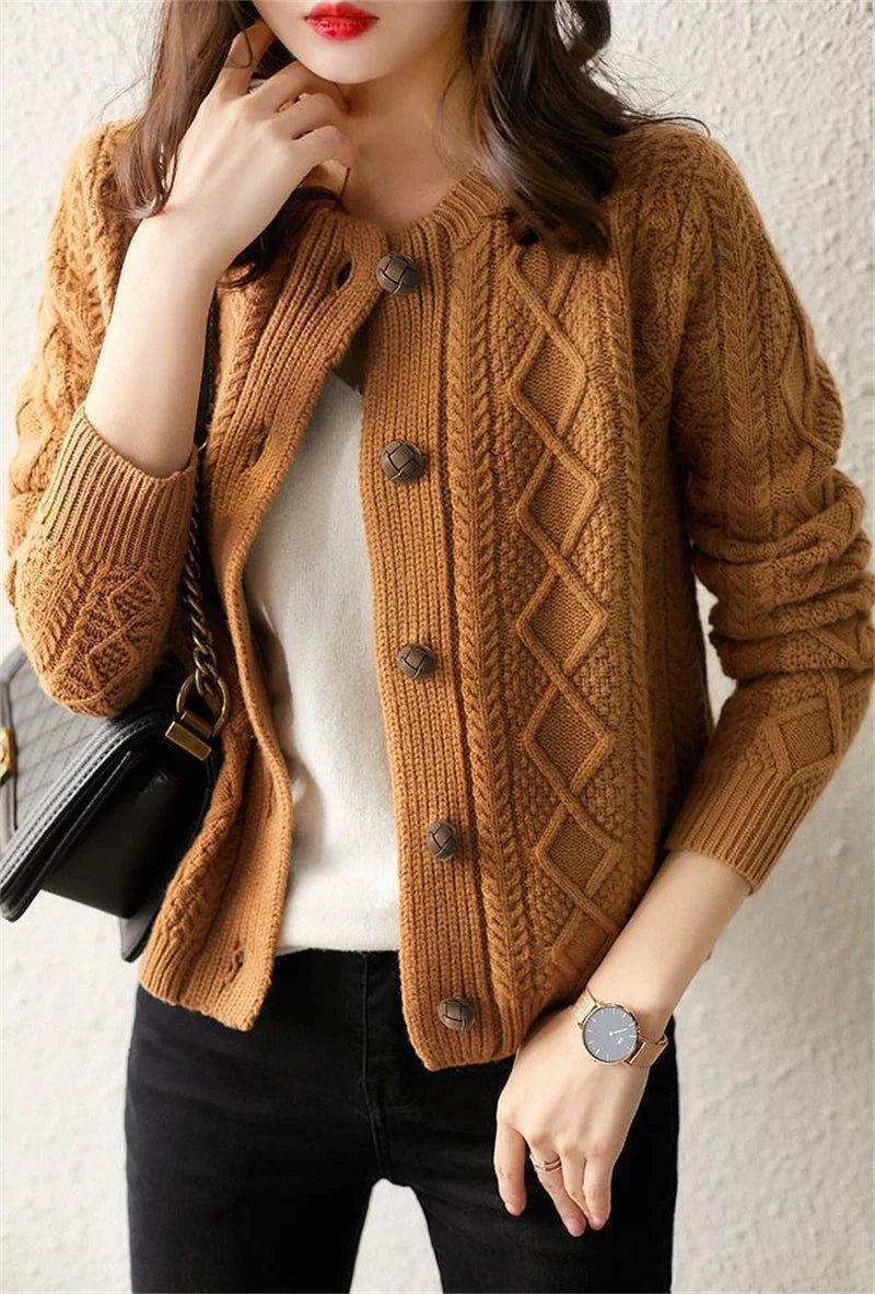 Women Vintage Cardigan