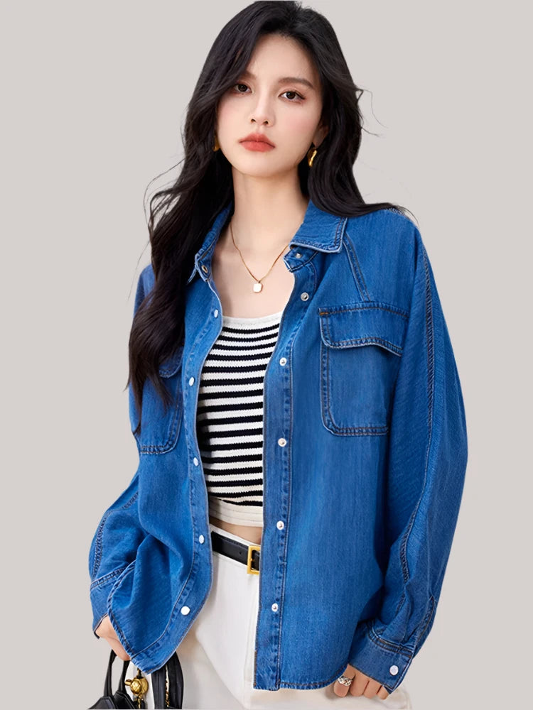 Women Denim Blouse