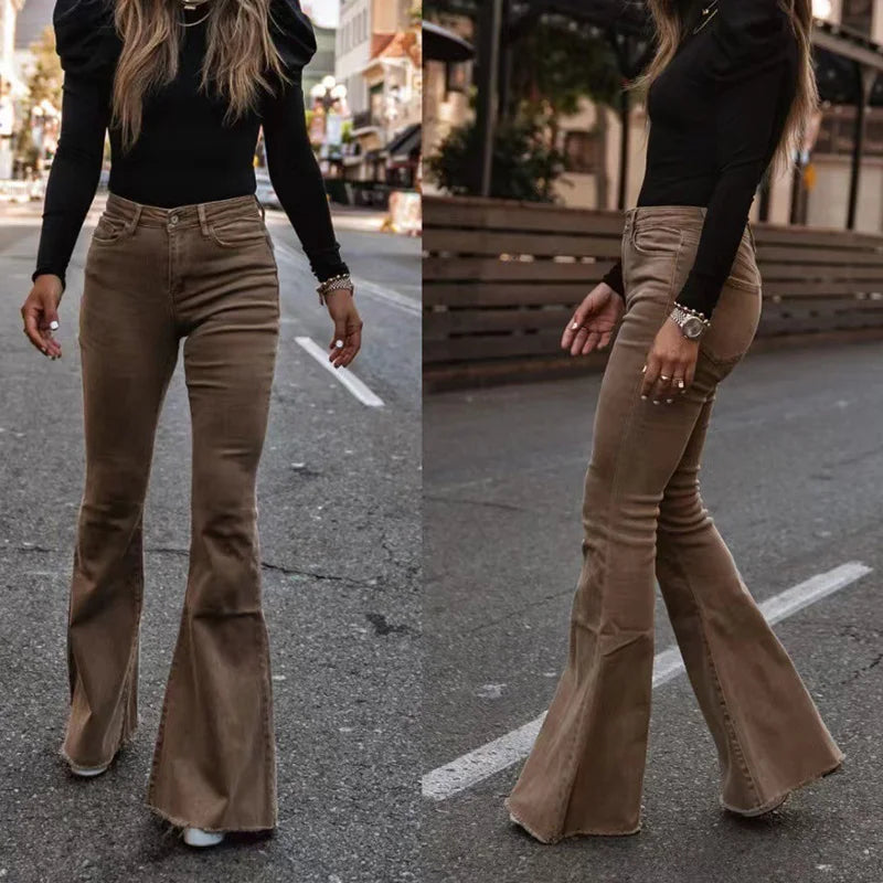 Women Corduroy Trousers