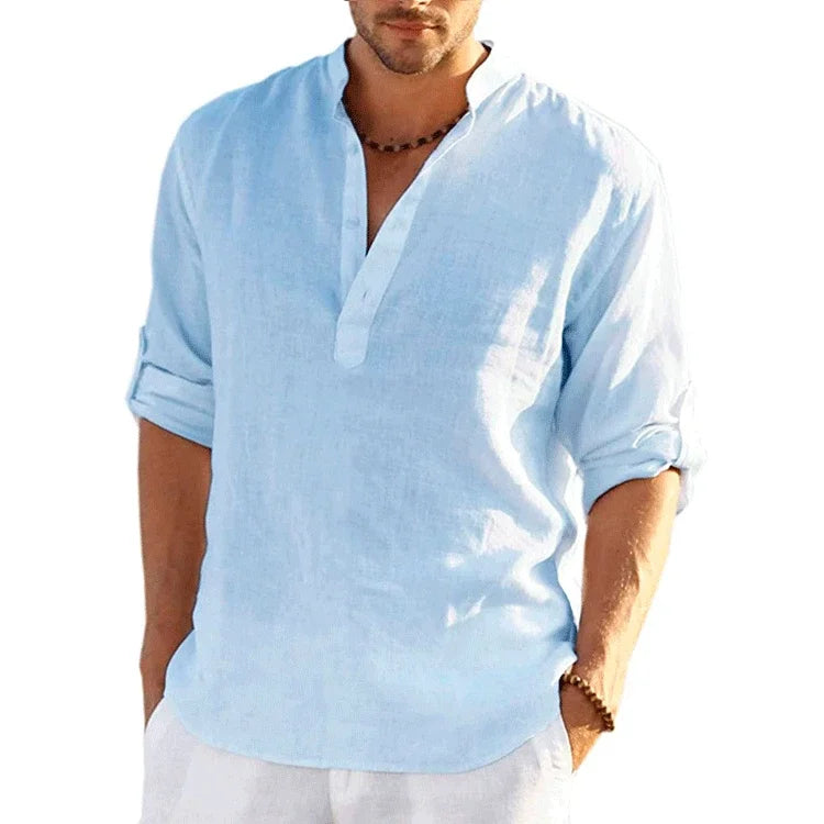 Men Linen Top