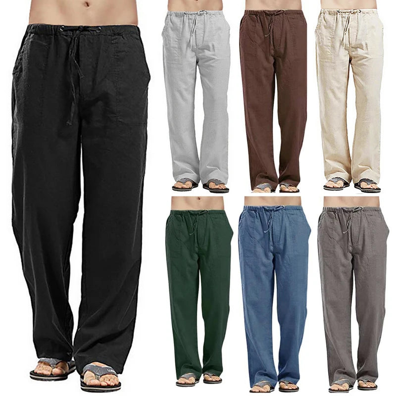 Men Linen Pants