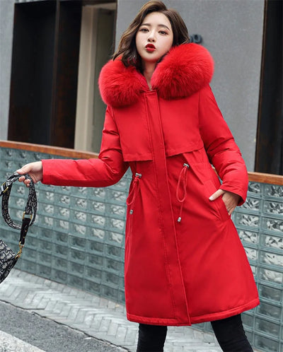 Women Wool-Lined Parka