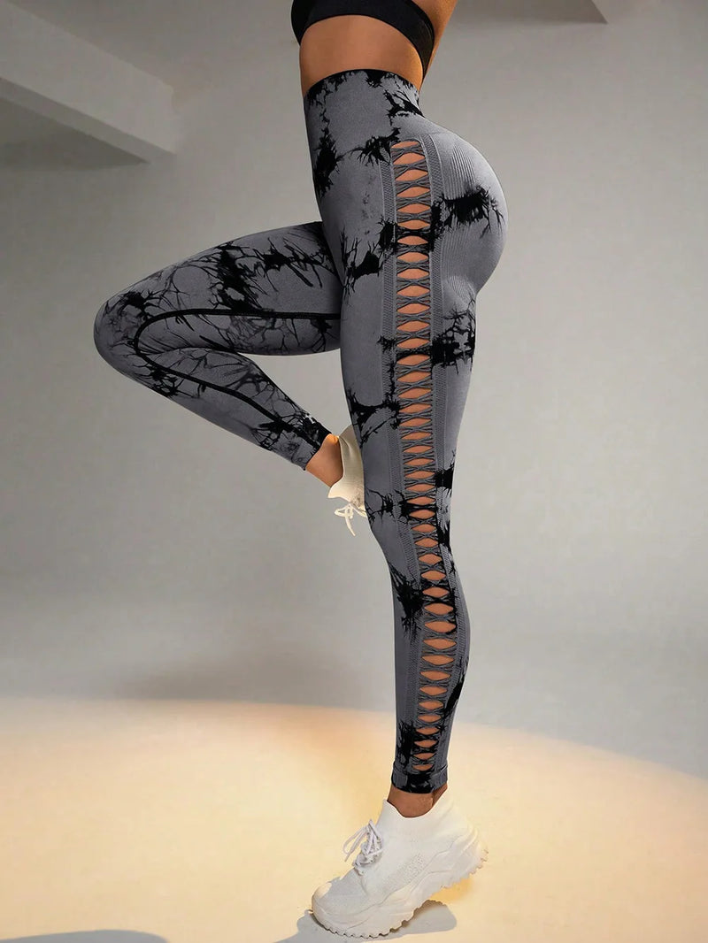 Women Hollow Leggings