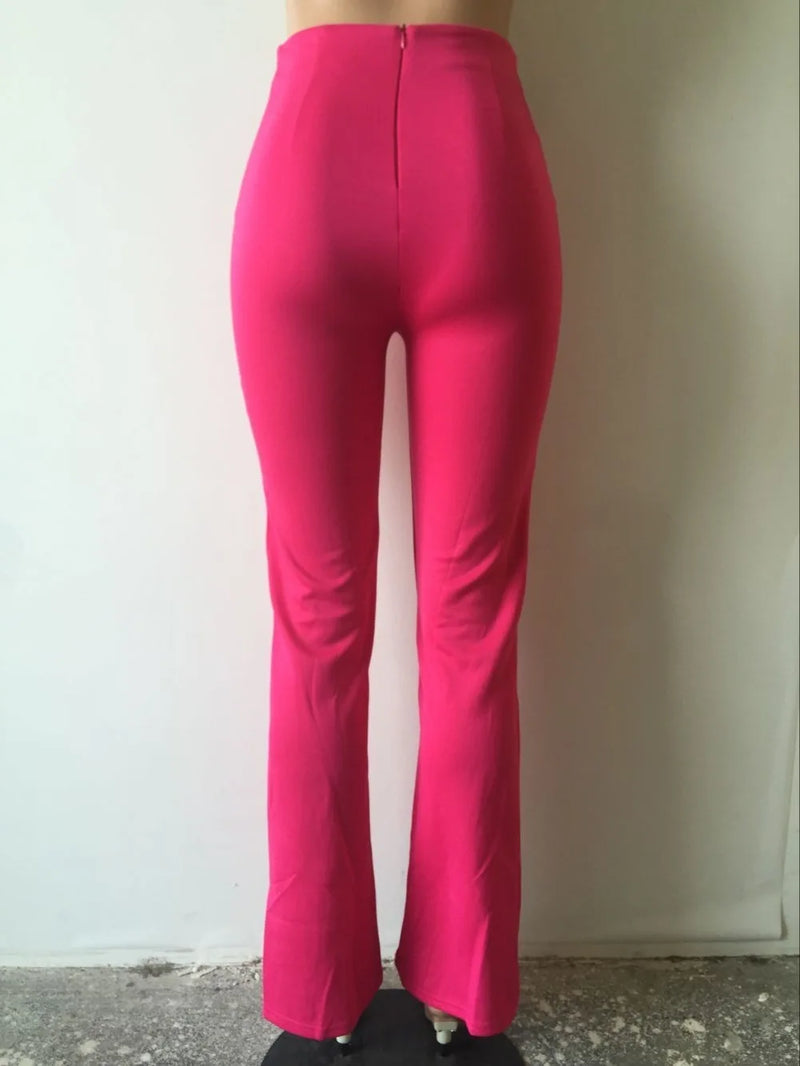 Women Button Trousers