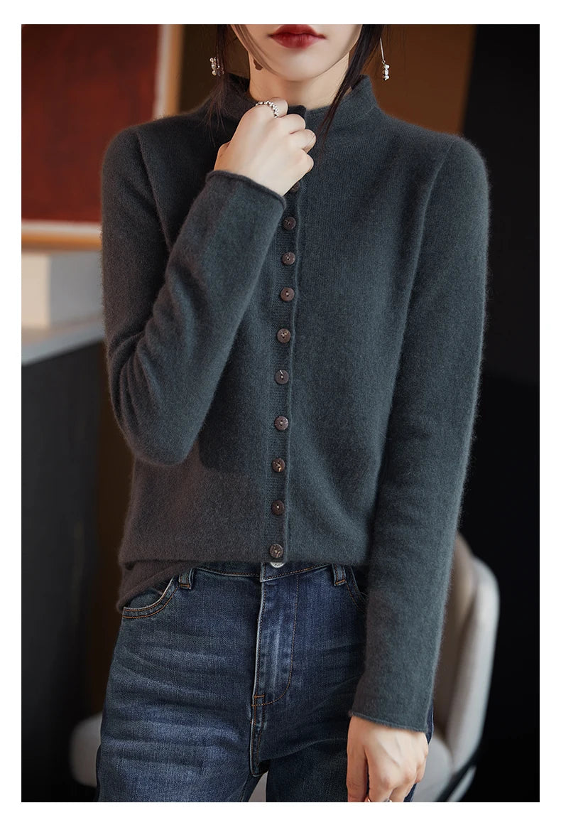 Women Wool Cardigan