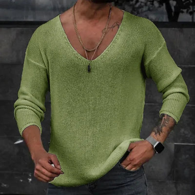 Men Ribbed Sweater