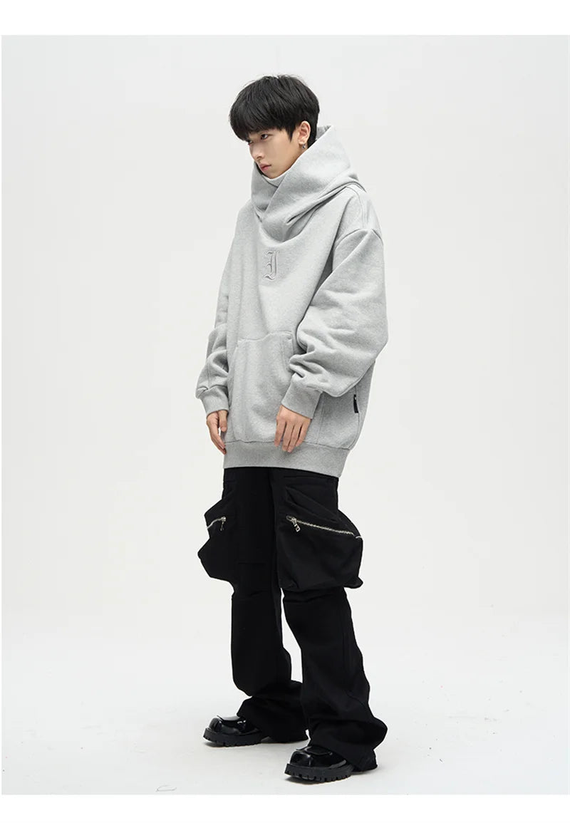 Men Turtleneck Hoodie