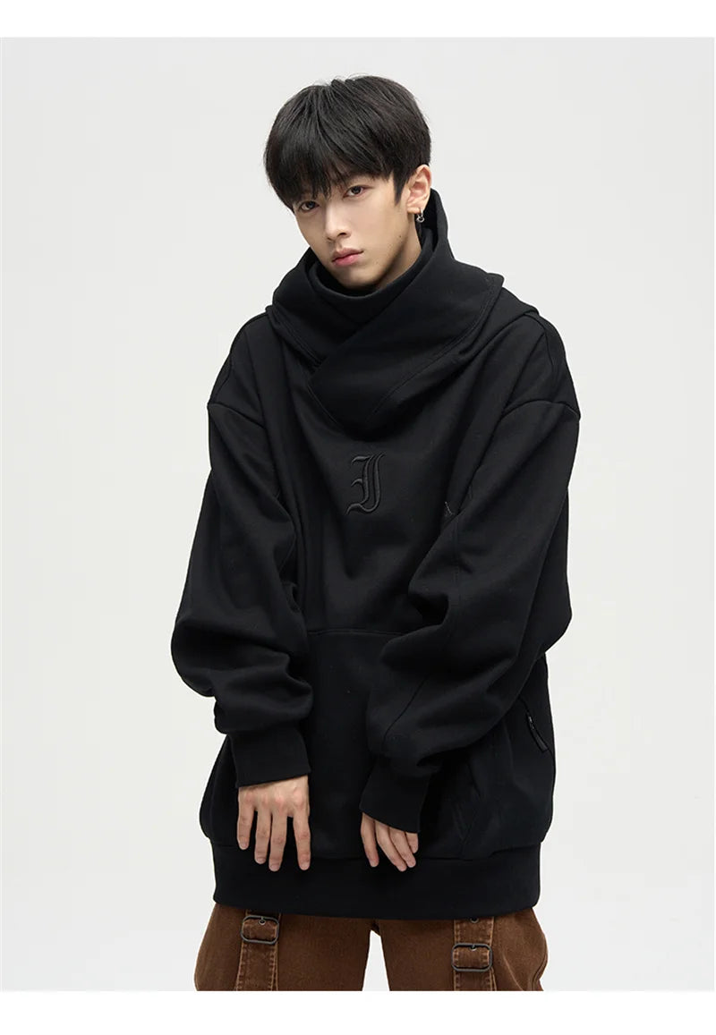 Men Turtleneck Hoodie