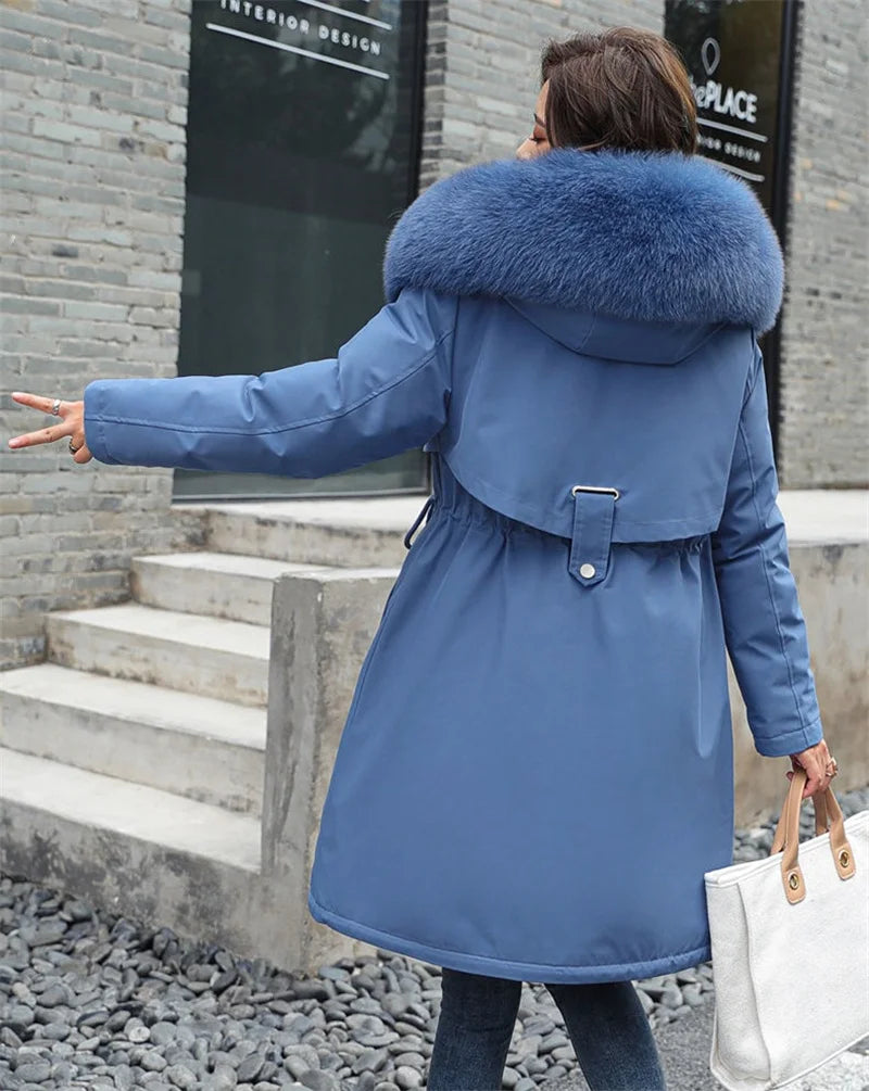 Women Wool-Lined Parka