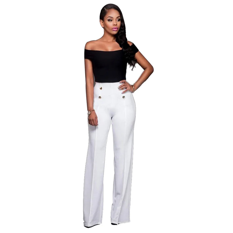 Women Button Trousers